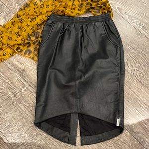 One teaspoon leather skirts